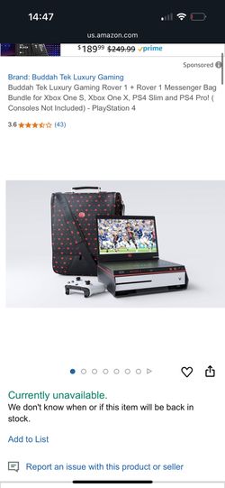 Buddah tek luxury gaming bad and rover