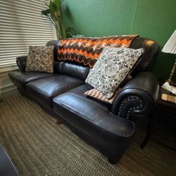 Couch (Brown Leather)