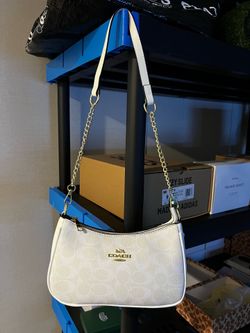 White purse