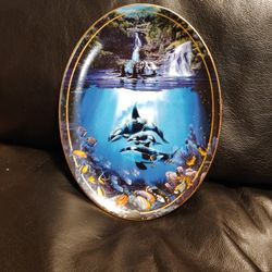 Decorative Plate, Sacred Pool, Bradford 
