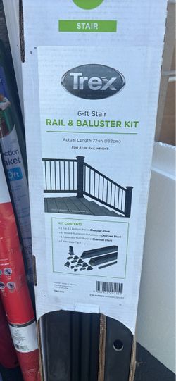 Trex 6-ft Stair Rail & Baluster Kit
