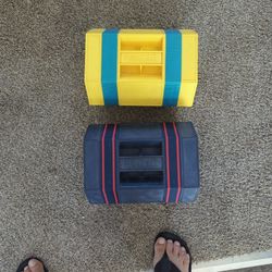 Lot Of Two Vintage RolyKit Roll Up Jewelry Cases