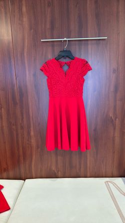 Red dress