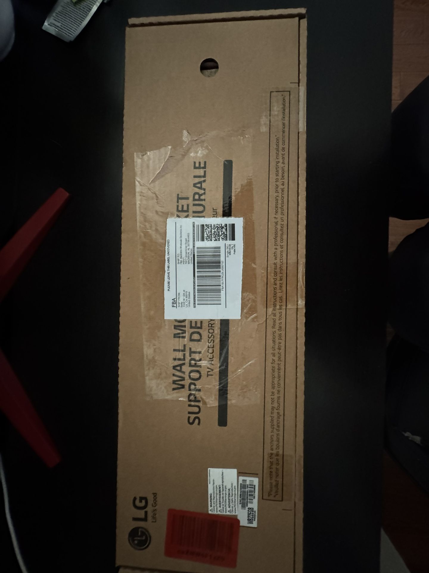 LG TV Flush Wall Mount