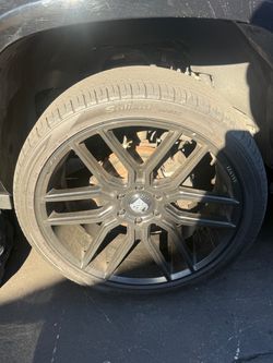 Asanti Black Wheel 24’s