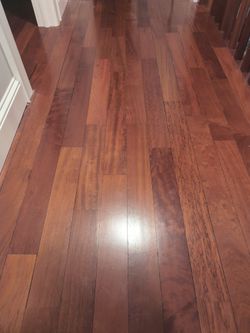 Recovered Santos Mahogany Flooring
