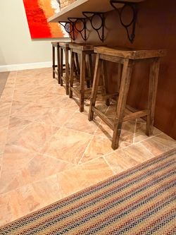 Four bar stools