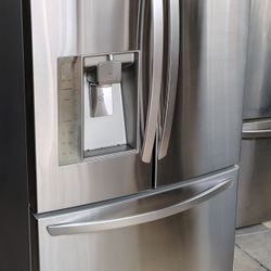 LG 3 Door Stainless Steel Refrigerator 