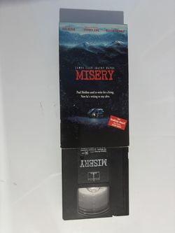 Misery VHS - Classic Stephen King Thriller/Drama