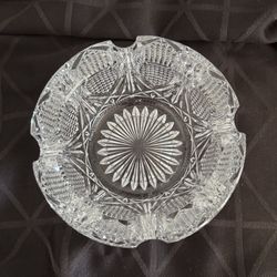 Heavy Crystal Ashtray
