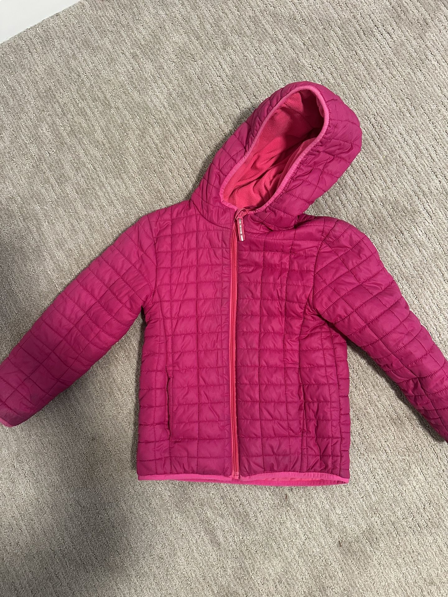 Cat & Jack Coat Small, Fleece Lined, 5/6