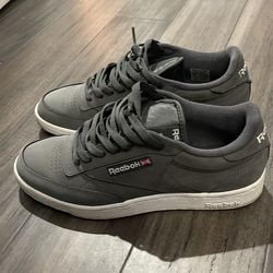 Gray Classic Reeboks