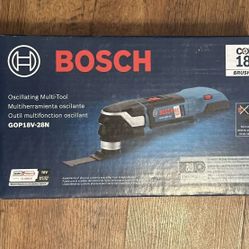 Bosch StarlockPlus 18-volt Cordless Brushless Variable speed Oscillating Multi-Tool