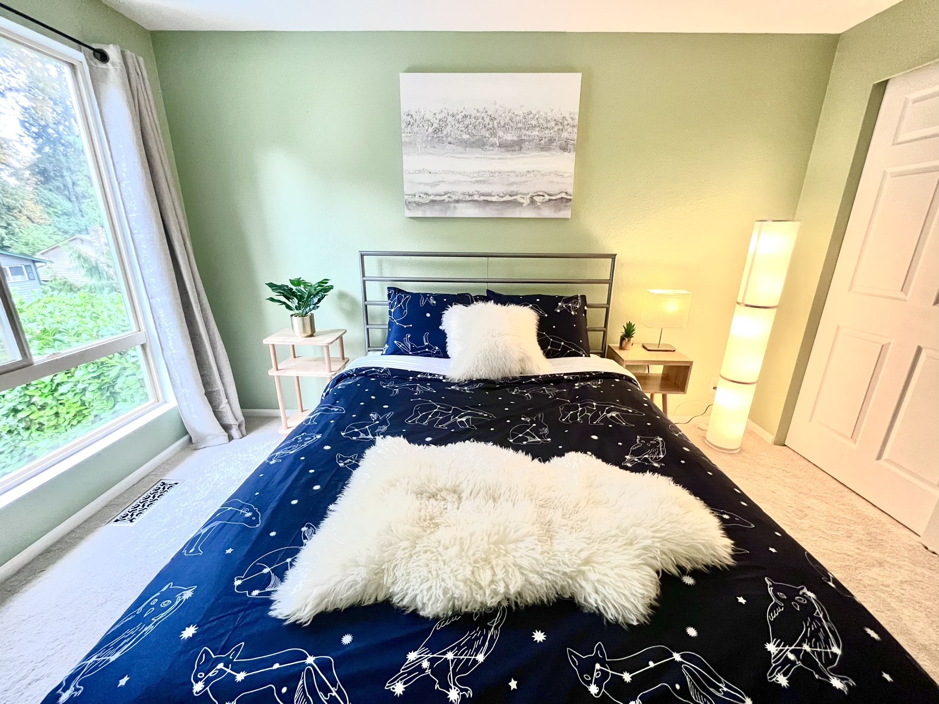 [Moving Sale] Queen Bed Frame And Mattress 