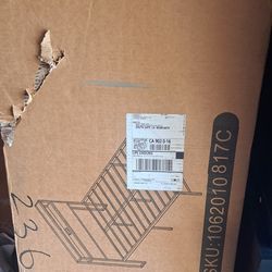 Metal Frame wooden headboard with outlet and usb ports