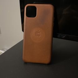 Leather Case 11 Pro Max