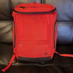 Mizuno Red Backpack 