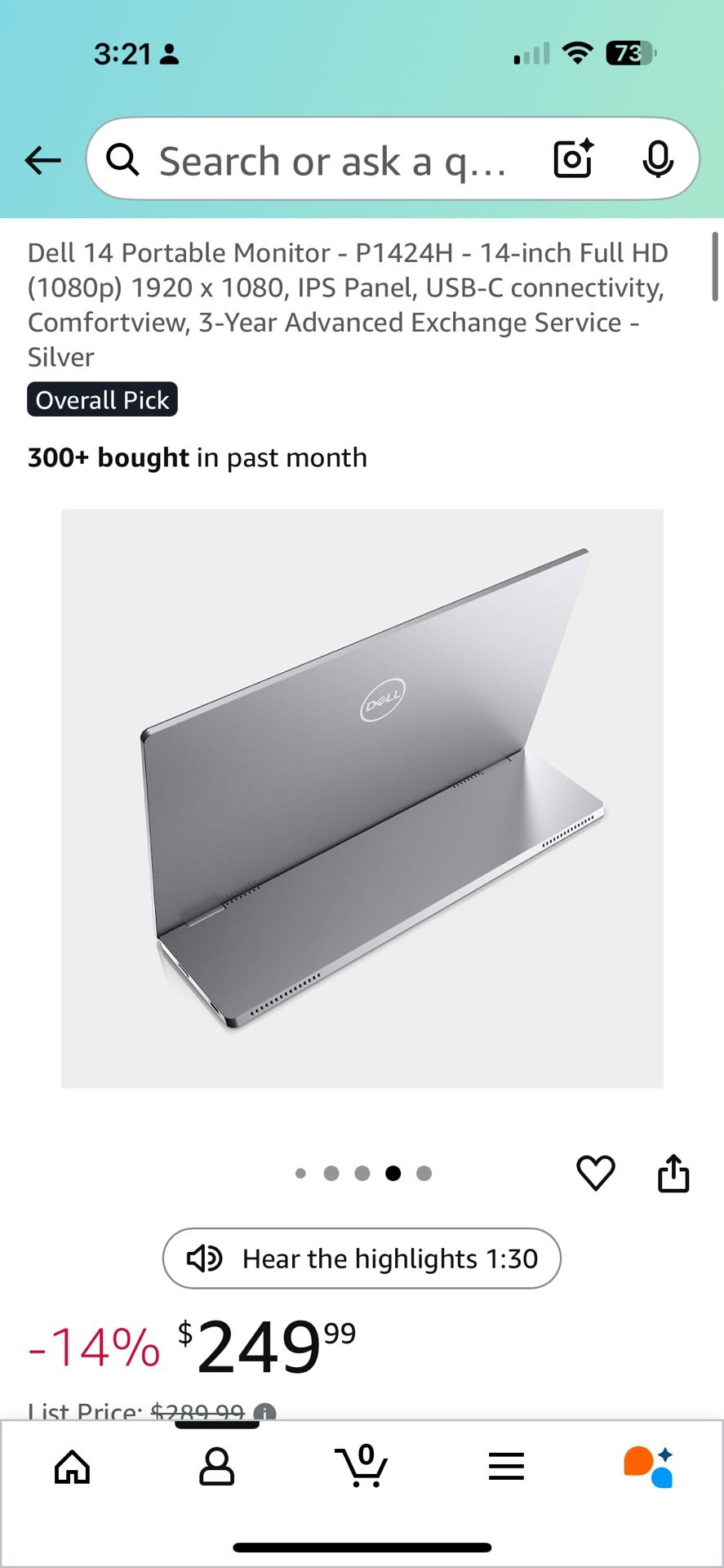 Dell Portable Monitor