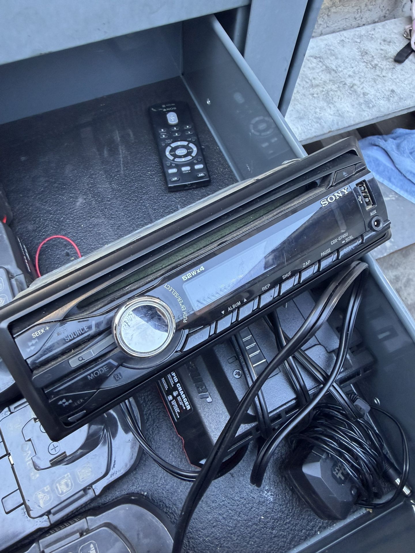 Sony Single In CD Player