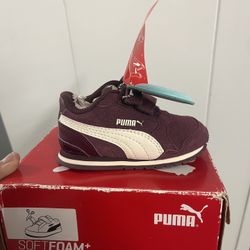Purple Pumas (soft foam