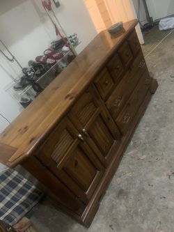 Beautiful Wooden Dresser 