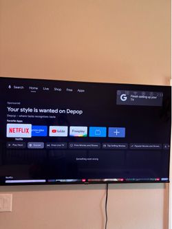 Hisense 55” Smart Google TV – Excellent Condition