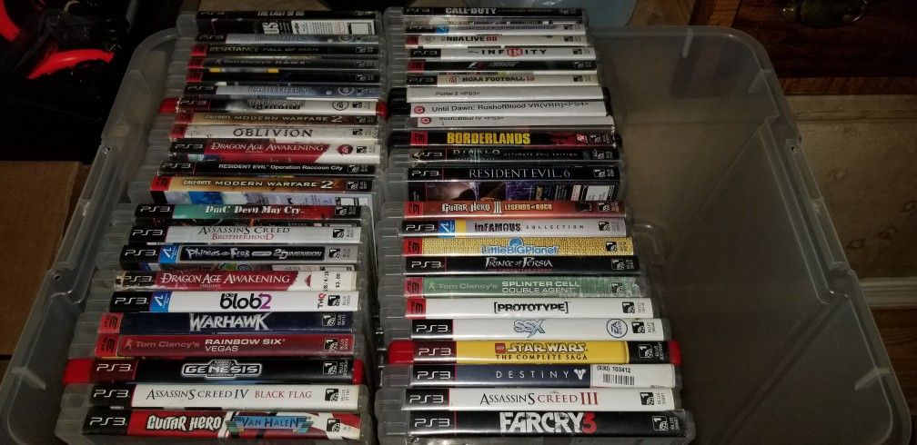 Playstation 3 Games 10.00 Each