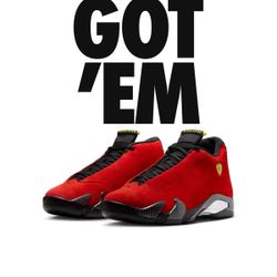Air Jordan 14 Retro”Ferrari”