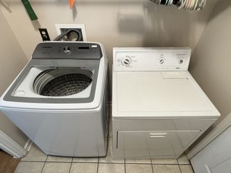 Samsung Washer & Kenmore Dryer 