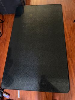 Table with fold up legs