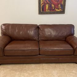 Leather Sofa 