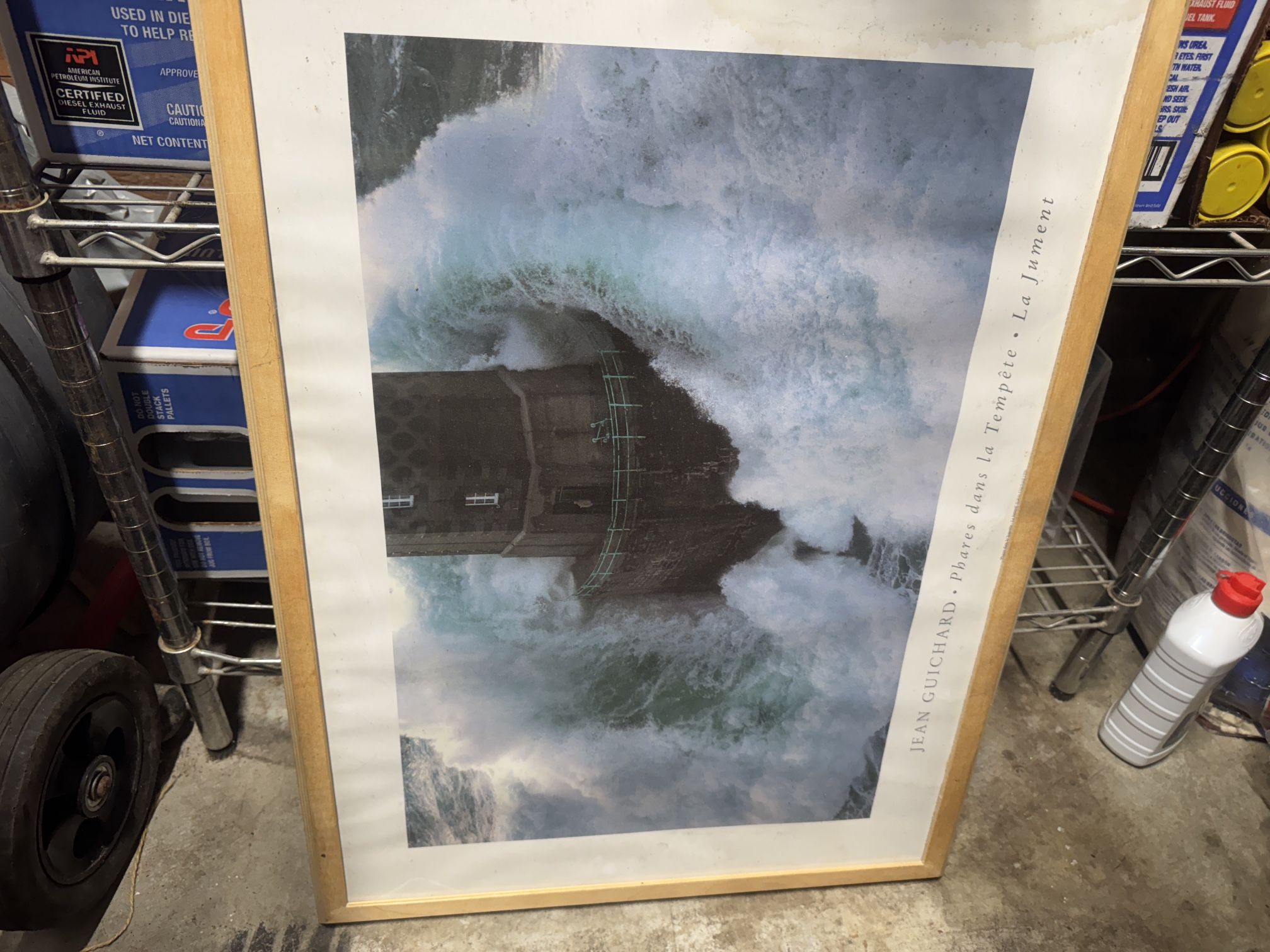 Free Lighthouse Framed Print Painting