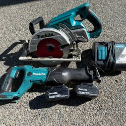 Makita 36v Worm Drive Skilsaw Sawzall