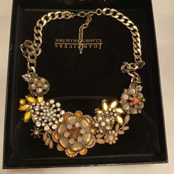 Vintage Rivers Classic Collection Bouquet Garden Statement Necklace NIB 