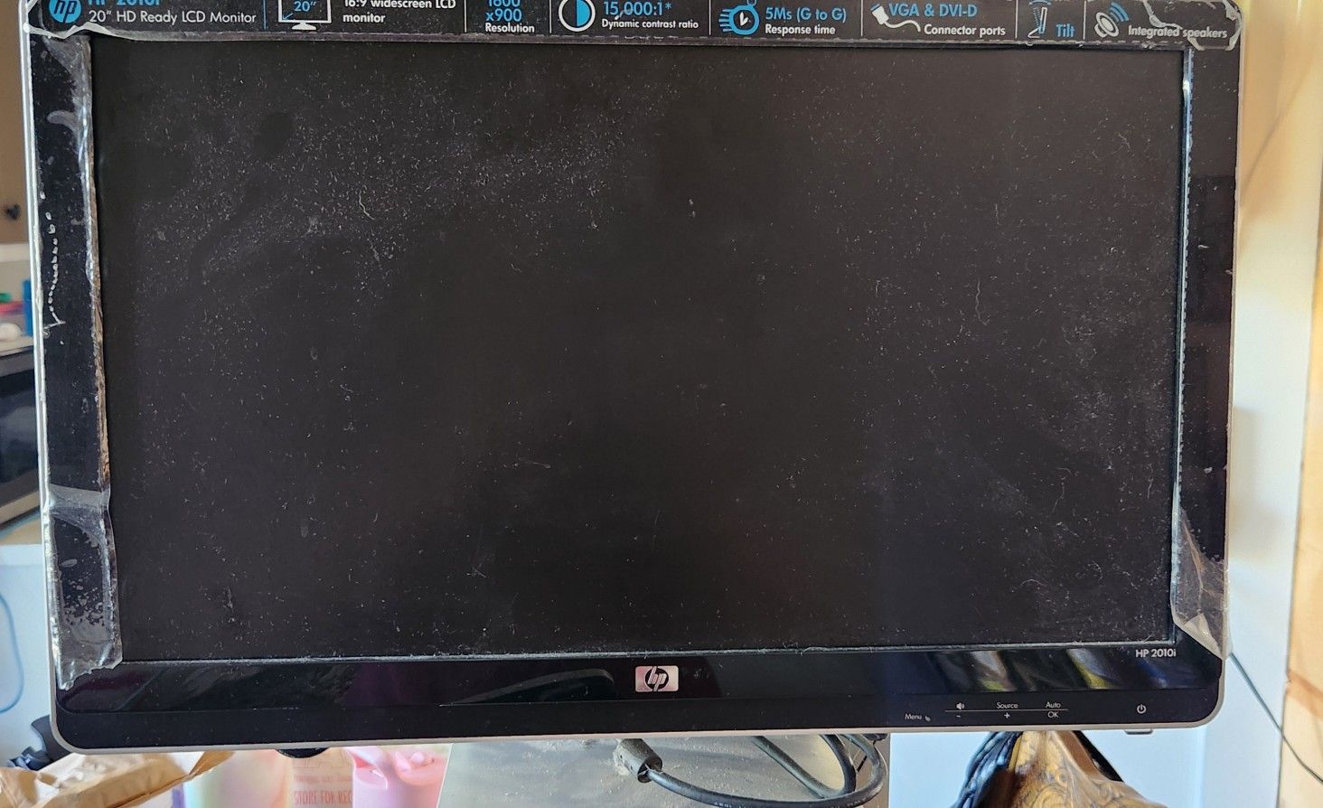 HP Desktop Monitor And Tower