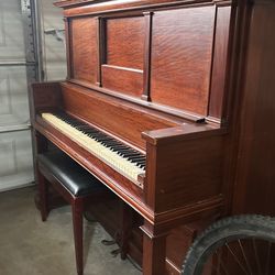 Antique Piano with chair included