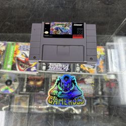 Teenage Mutant Ninja Turtles In Time SNES $60 Gamehogs 11am-7pm