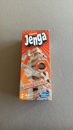 Classic Jenga by Hasbro Gaming