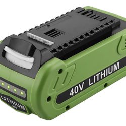 Powilling 40V 3.5Ah Replacement Lithium Battery for GreenWorks Power Tools - NWT