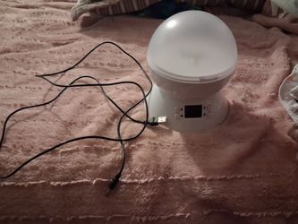 Night light star projector
