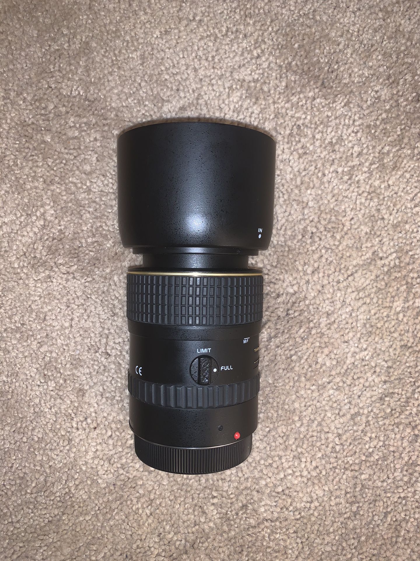100 macro lens f2.8 EF mount
