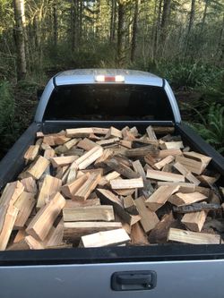 Split firewood for sale