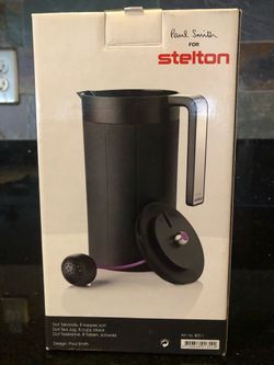 Dot Tea Jug, Pault Smith for Stelton, 8 Cups, Black