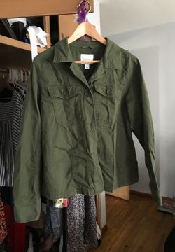 Large Old Navy Olive jacket