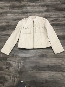 Leather Jacket “Attention “ 100% genuine leather