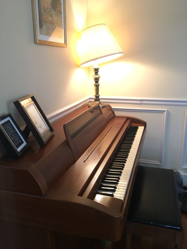 Built by Baldwin upright piano