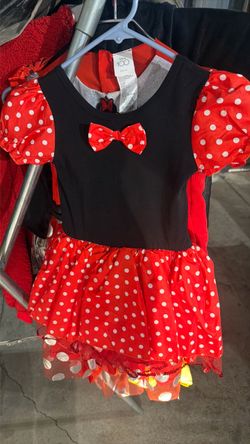 Vestido de Minnie sazes 3-4T