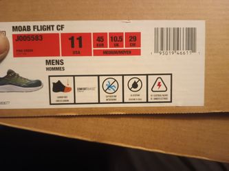 Merrell non-slip shoes steel toe
