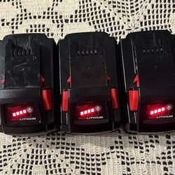 Milwaukee 8Ah Batterys