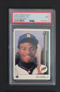 1989 Upper Deck Ken Griffey Jr PSA 9